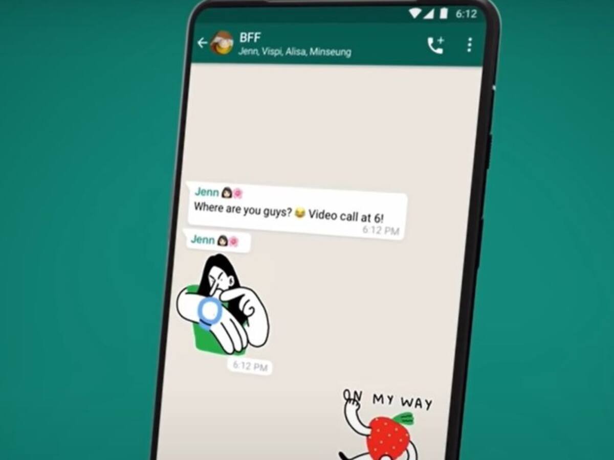 WhatsApp ya trabaja en un buscador de stickers