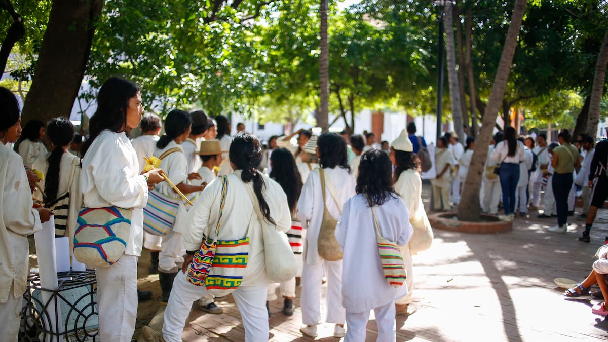 En buenos términos culminó manifestación de más de 200 indígenas Kogui en Santa Marta