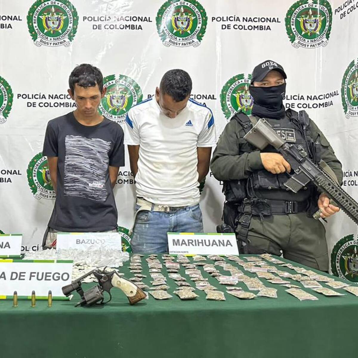 Dos hombres utilizaban un basurero para esconder cocaína que vendían en Bucaramanga