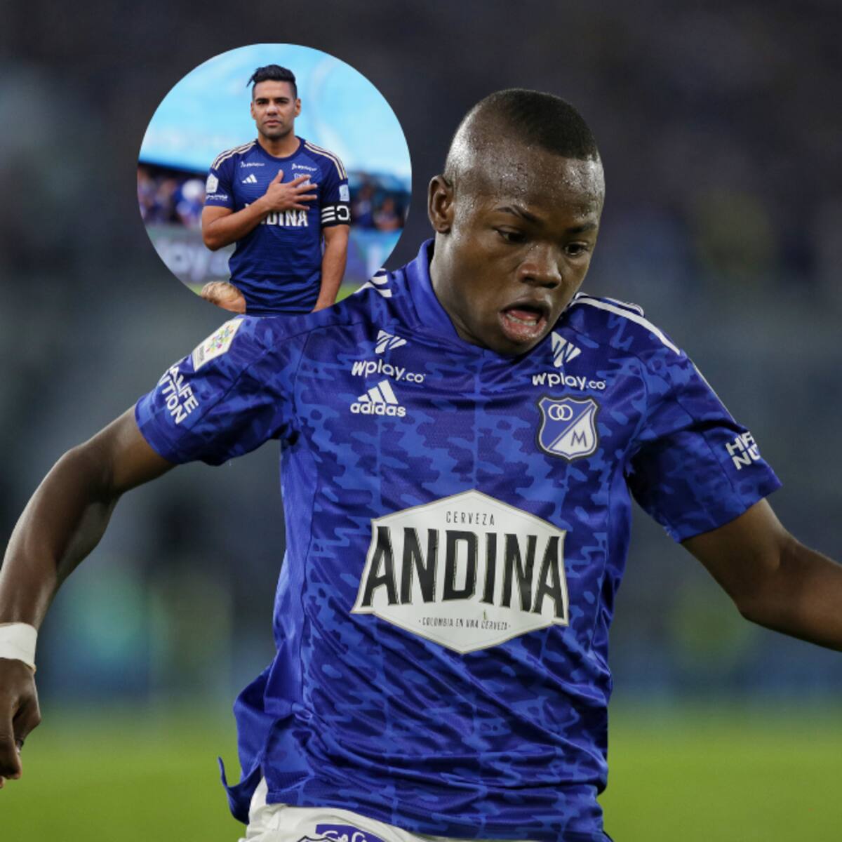 Carlos Gómez: “Quisiera estar en Millonarios para poder jugar con Falcao”