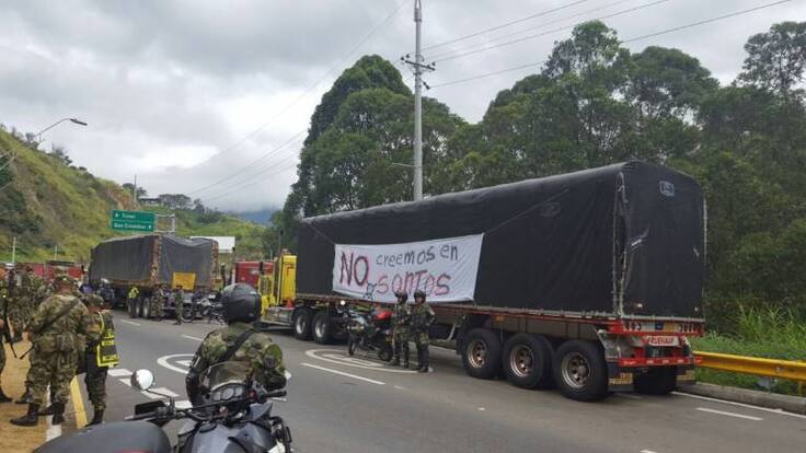 No vamos a sacar a Pedro Aguilar de la mesa de negociación: líder camionero