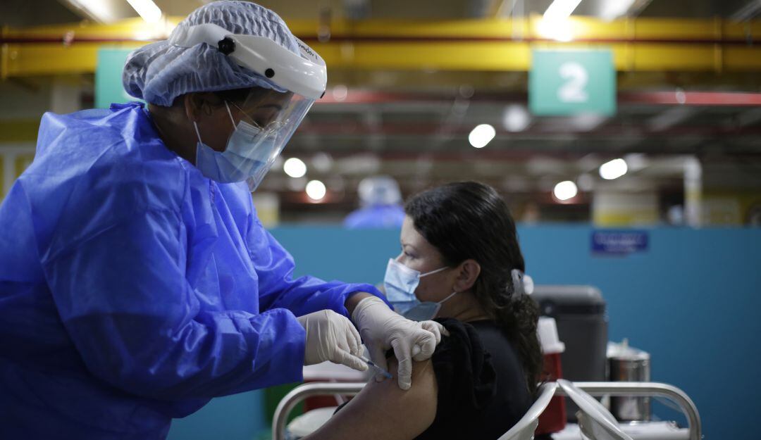 Punto de vacunación contra COVID-19