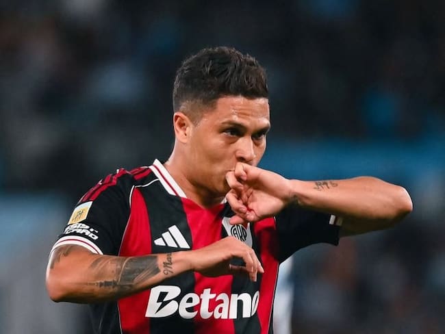Juan Fernando Quintero jugador de River Plate, en los octavos de final de la Liga Argentina en el Clausura 2025 / @riverplate