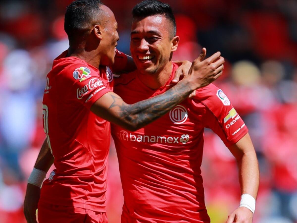 Fernando Uribe anotó doblete en la victoria 2-0 del Toluca