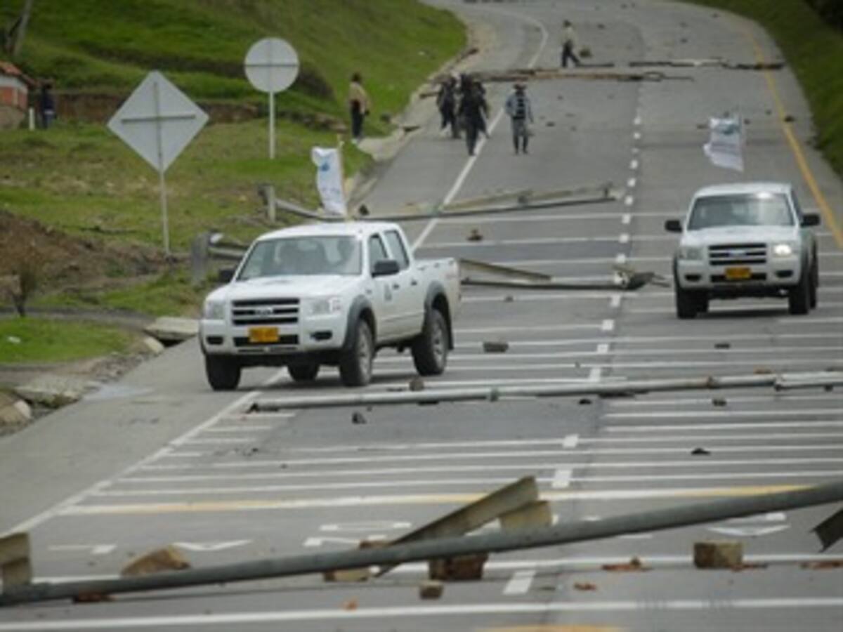 En Boyacá se registran tres muertos como consecuencia de los bloqueos