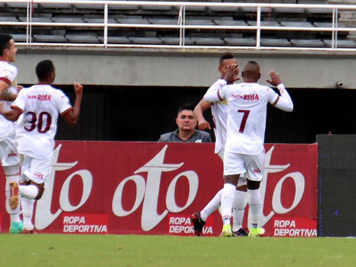 Tolima triunfó en Pereira y quedó al borde de clasificar a cuadrangulares