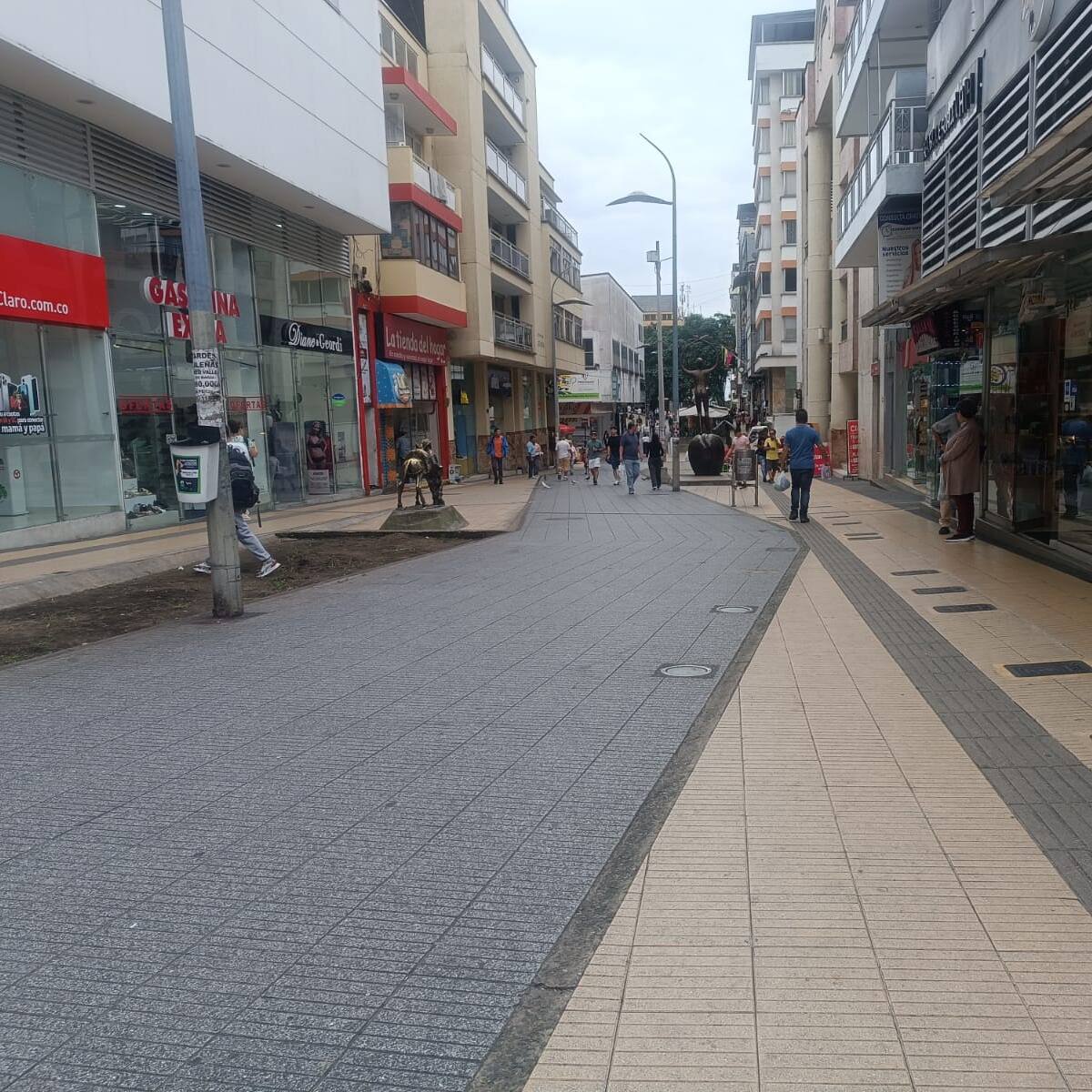 ¿Cuál es el balance de la intervención de recuperación en la calle real de Armenia?