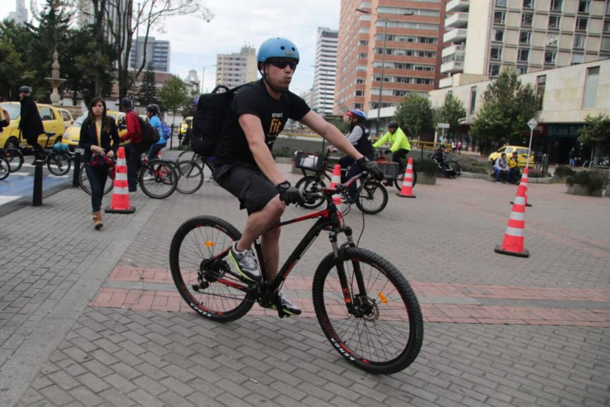 Las vías de ciclorutas estarán acompañada de la Policía Nacional