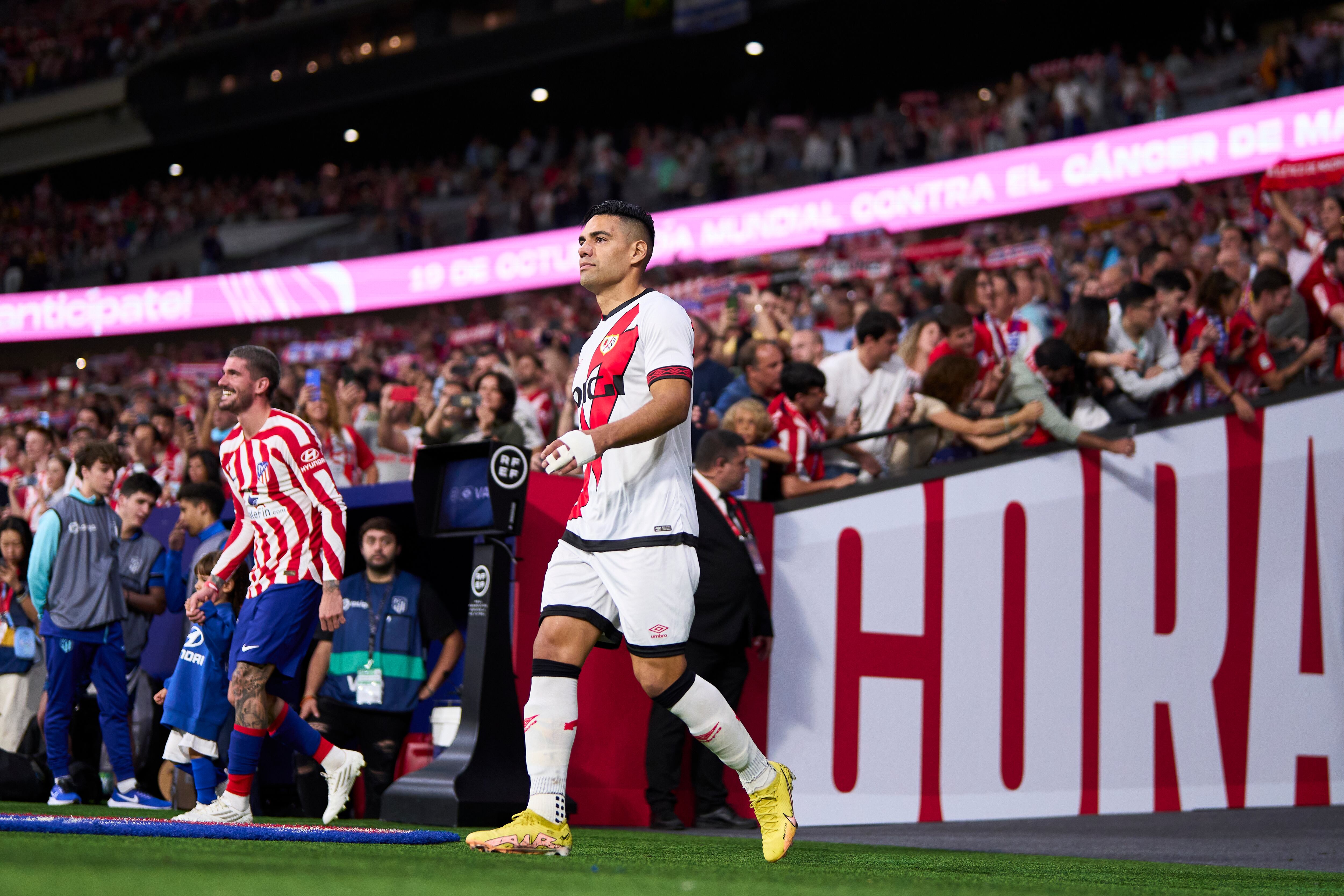 Falcao podría tener minutos con el Rayo Vallecano antes de terminar el 2022. (Photo by Diego Souto/Quality Sport Images/Getty Images)