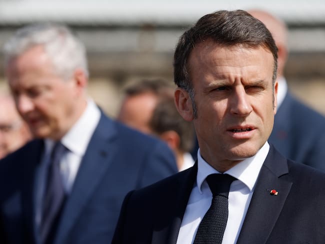 France&#039;s President Emmanuel Macron EFE/EPA/LUDOVIC MARIN / POOL MAXPPP OUT