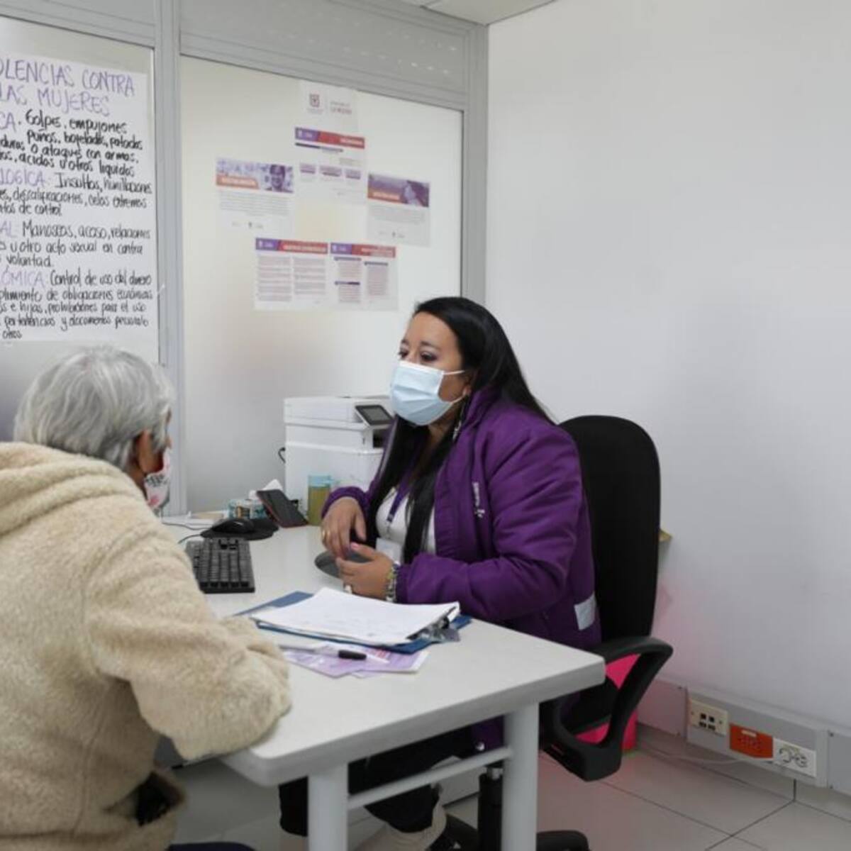 Distrito pide denunciar situaciones que atenten contra la integridad de las mujeres