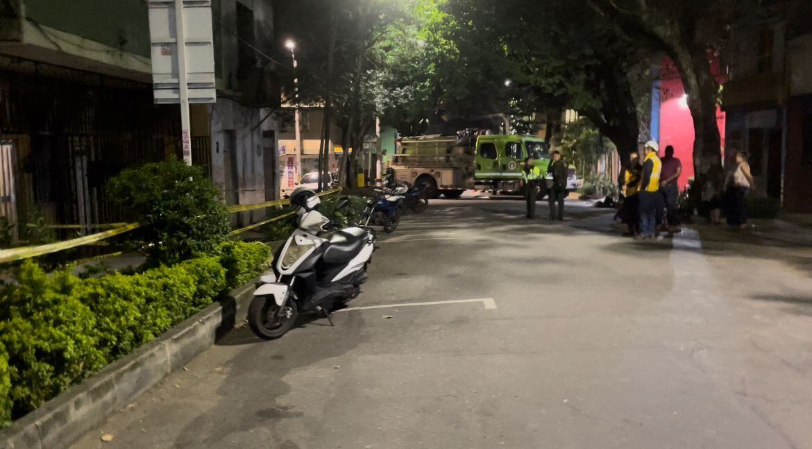 Inmuebles evacuados en Medellín