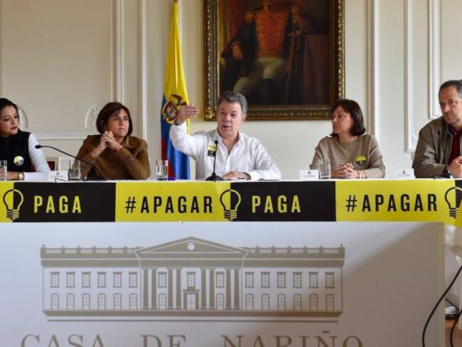 Colombia ahorró ayer 7.35% de energía: Santos