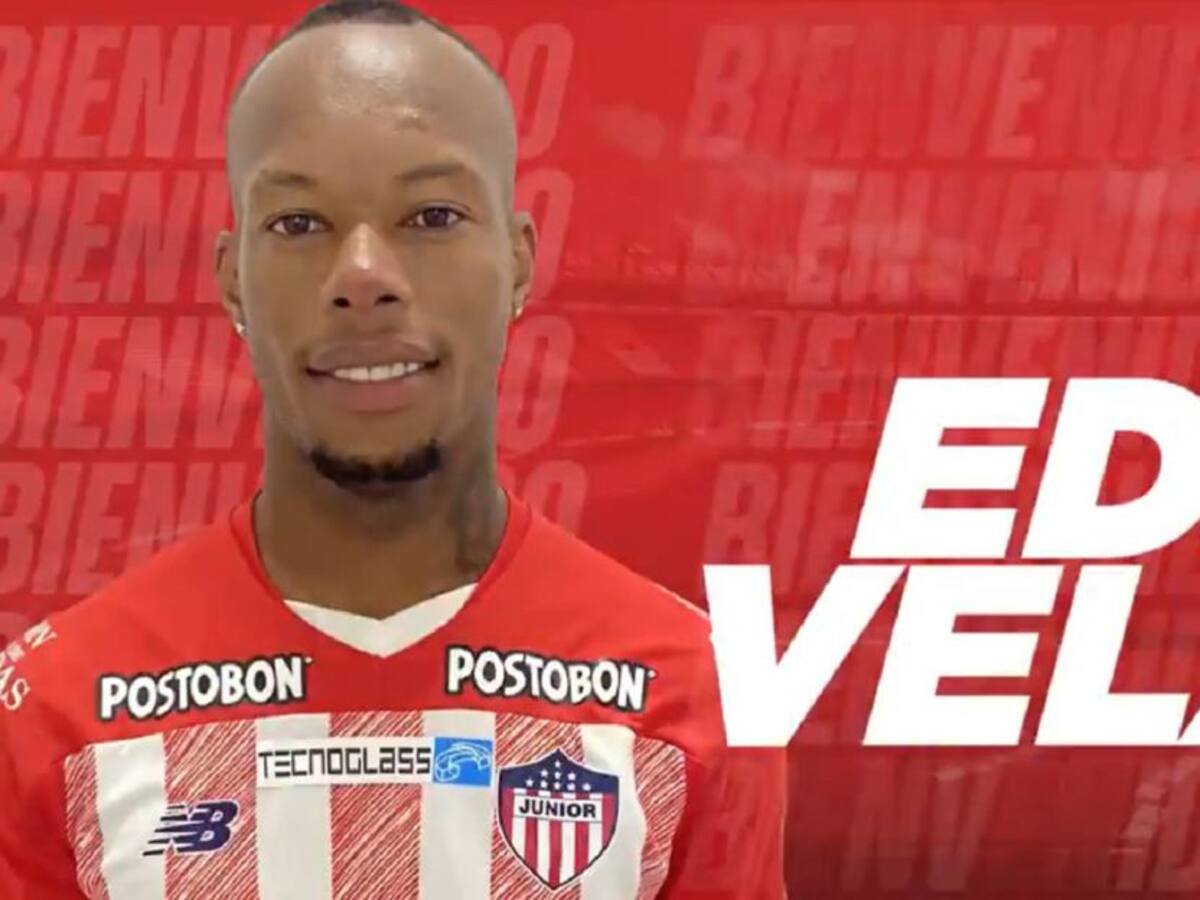 Junior oficializó la contratación del lateral Edwin Velasco