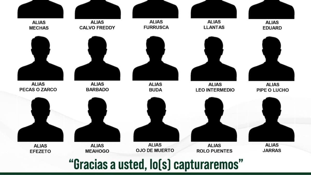 Policía publica nuevo cartel de buscados por homicidio y ofrece recompensa por información clave