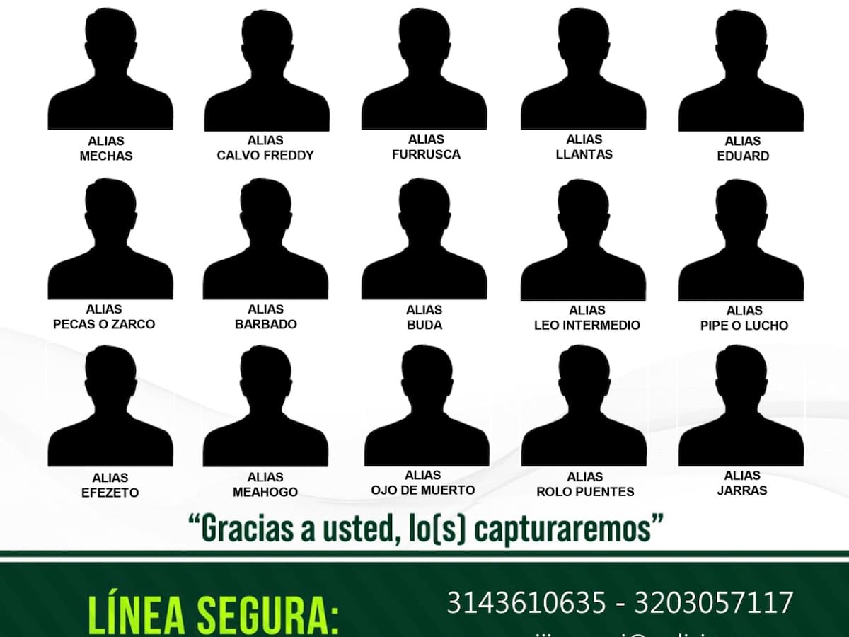 Policía publica nuevo cartel de buscados por homicidio y ofrece recompensa por información clave