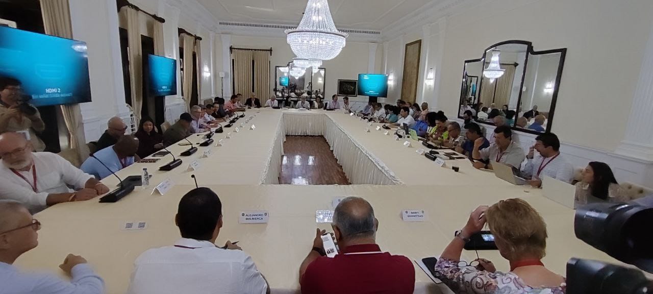 Reuniones entre el gobierno colombiano y el ELN. Cortesía