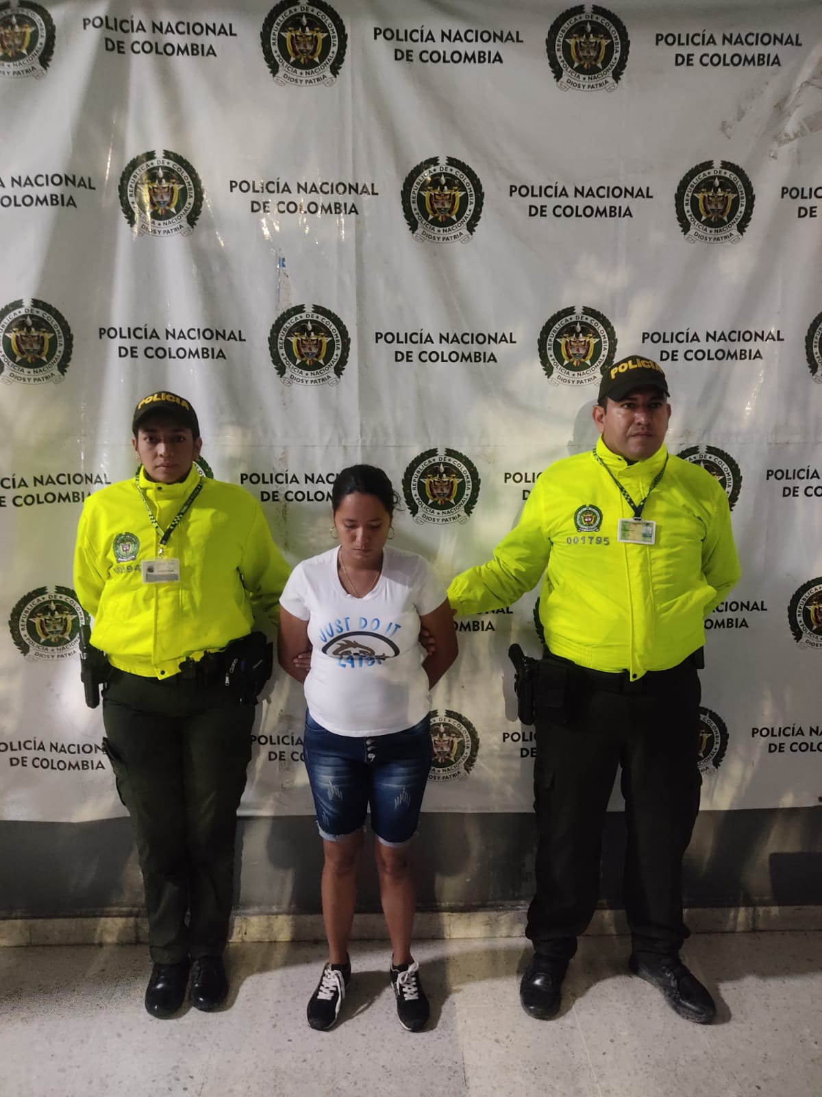 Mujer capturada por lesiones a su hijo