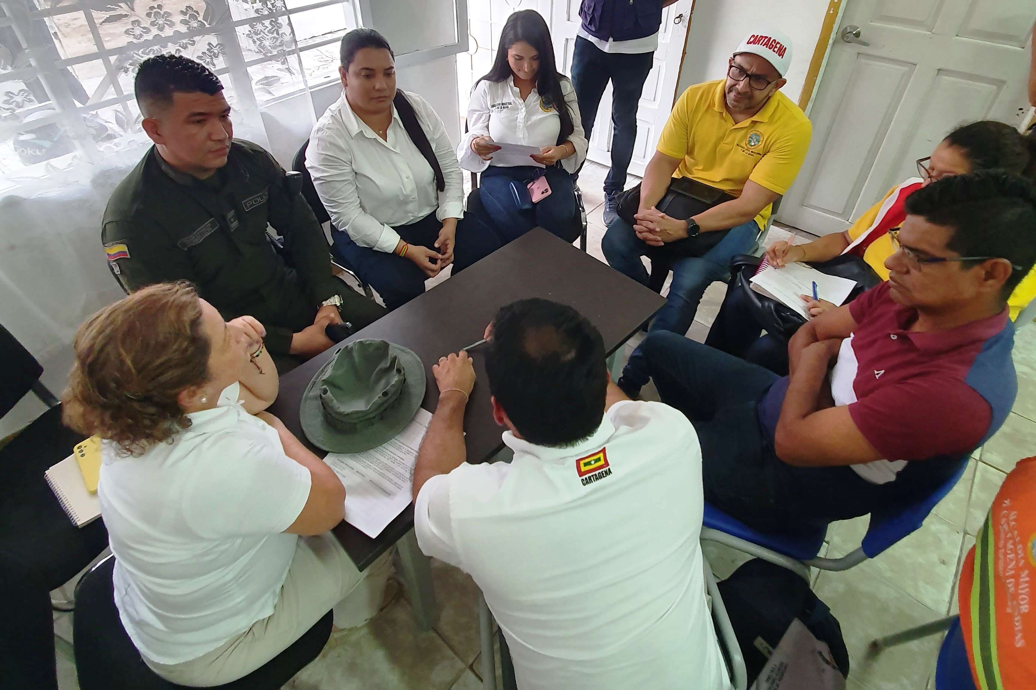 Avanzan en el mejoramiento ambiental del barrio Ceballos de Cartagena