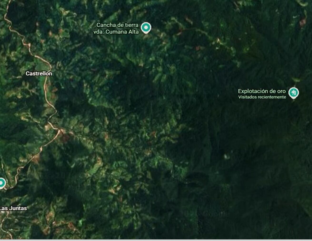 Denuncian posible explotación minera en zona militar de Hacarí, Norte de Santander. / Foto: Personería.