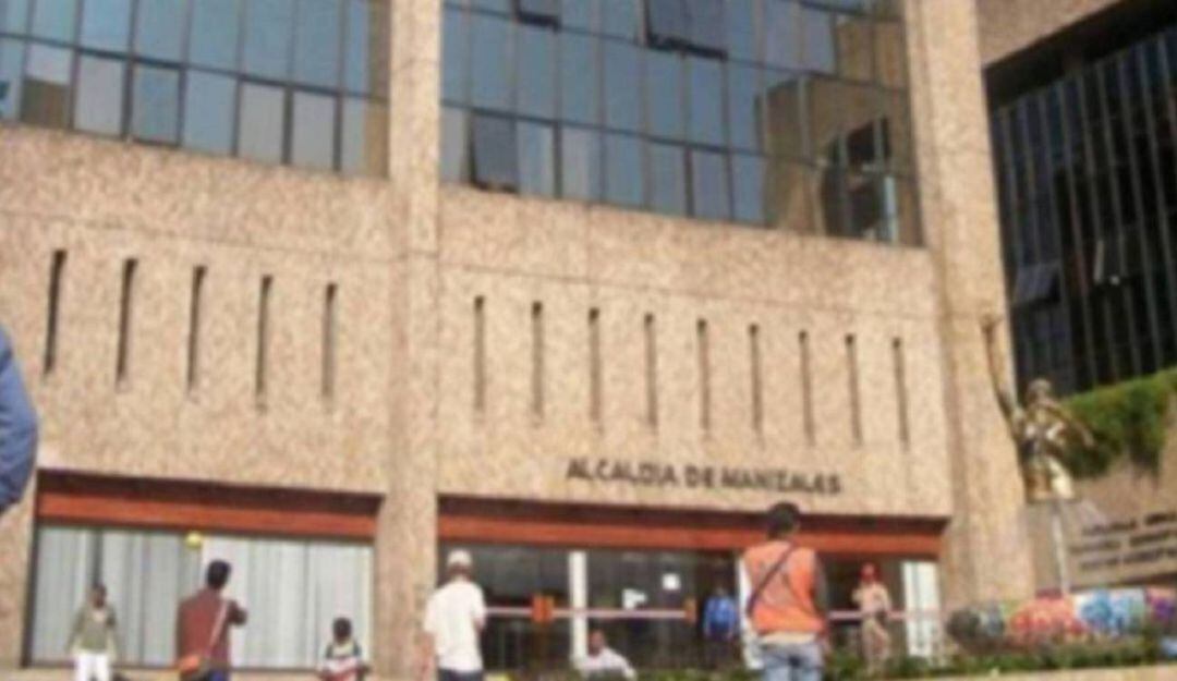 Plazoleta Alcaldía de Manizales.