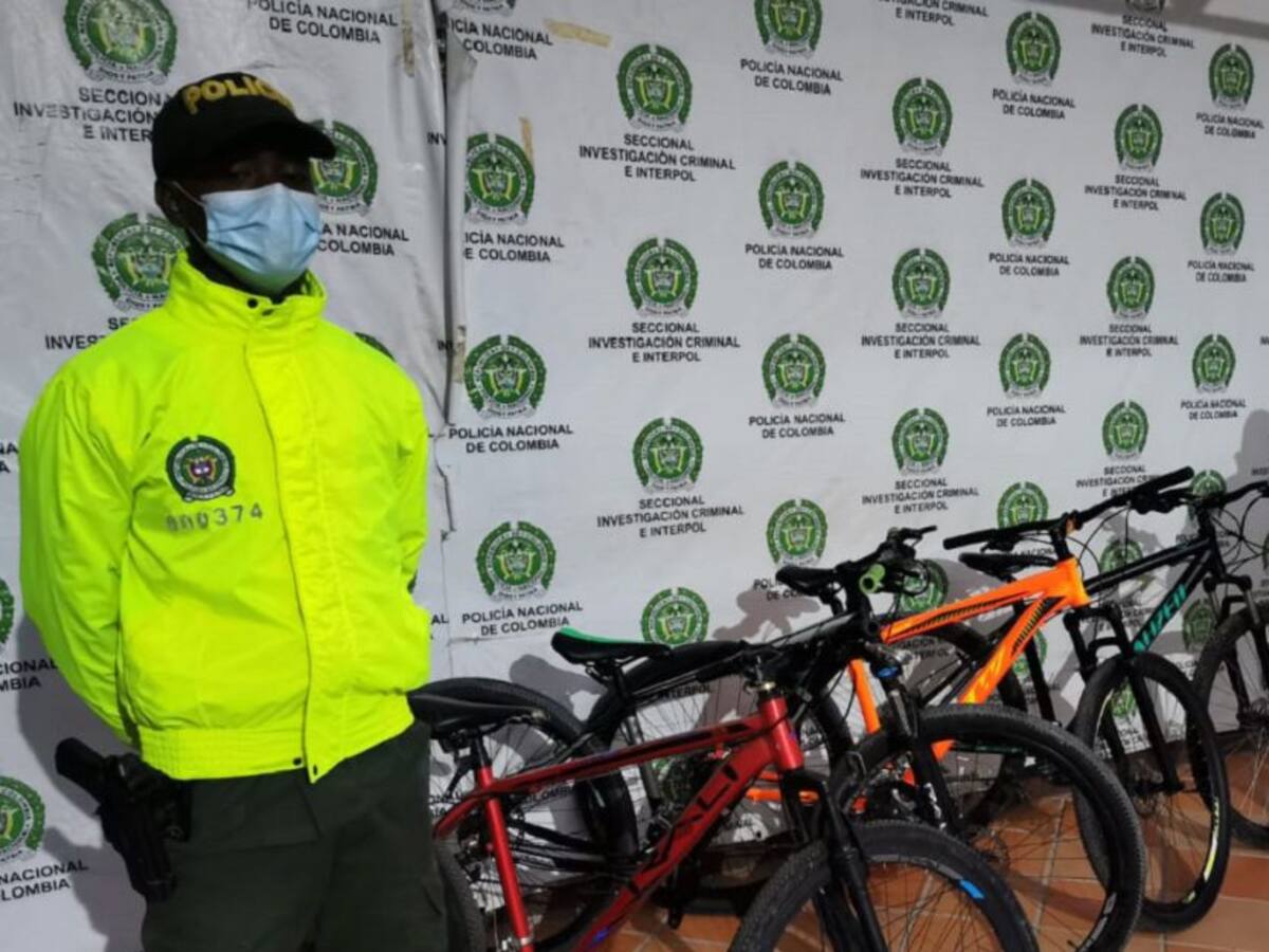 Recuperan bicicletas todoterreno que habían sido robadas en Cartagena