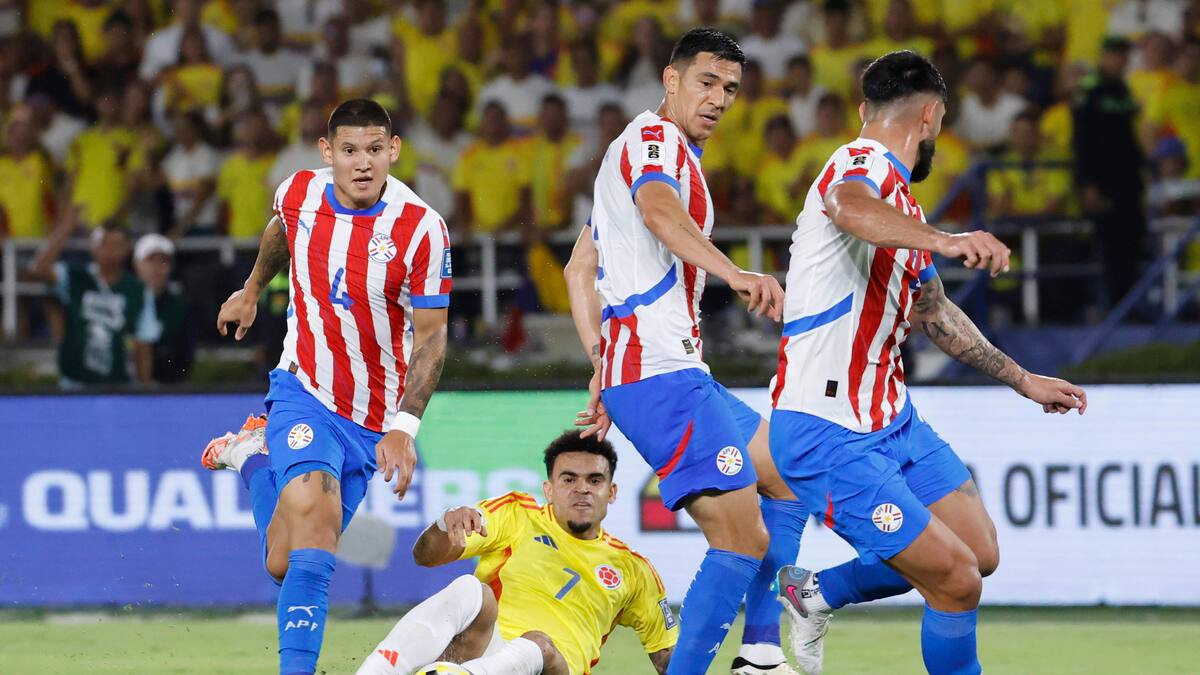 Colombia no levanta cabeza: decepcionante empate con Paraguay en el Metropolitano