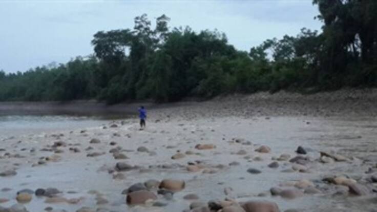 Pescadores bloquean la vía Bucaramanga - Barrancabermeja