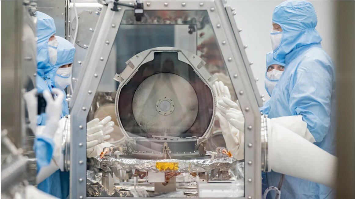 Cofre del asteroide Bennu // Foto @_ITEXPERT007