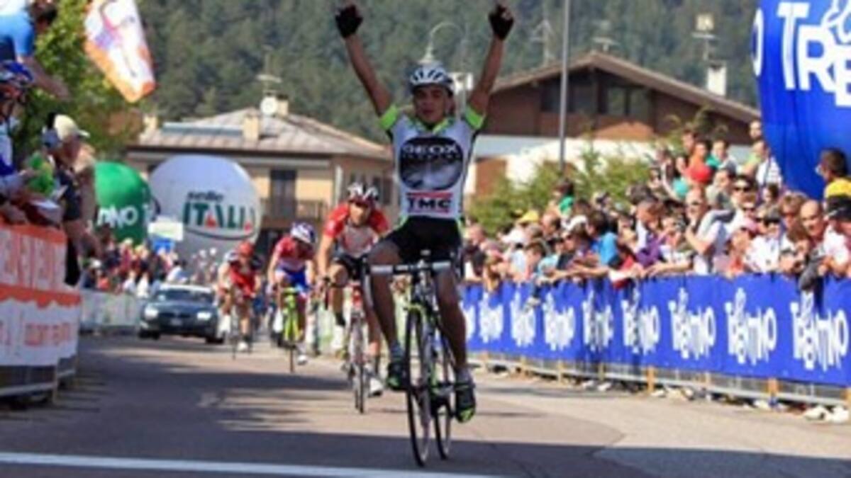Fabio Duarte ganó tercera etapa del Giro de Trentino
