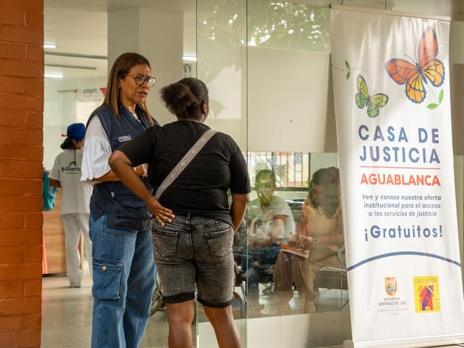 Casas de justicia en Cali.