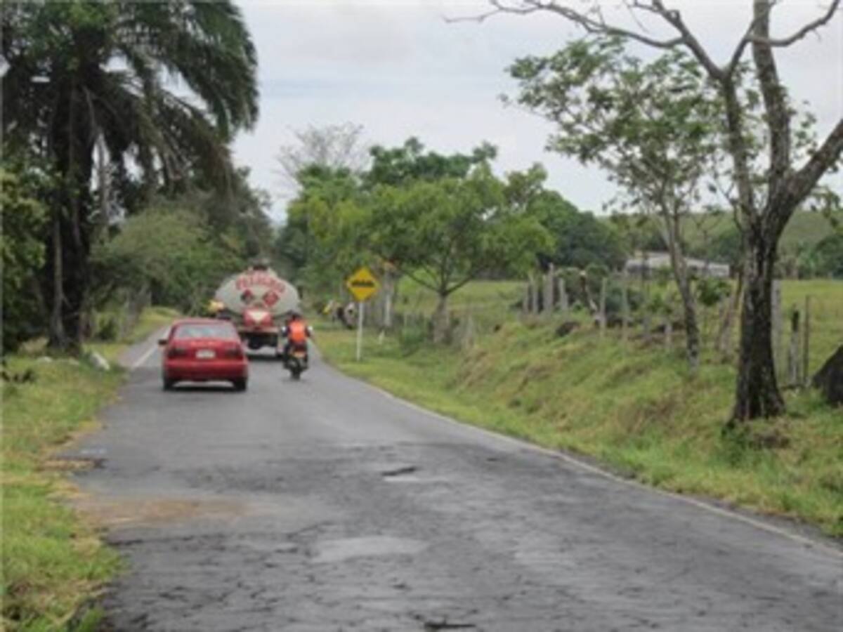 Eln intala retén ilegal en el sur de Bolívar