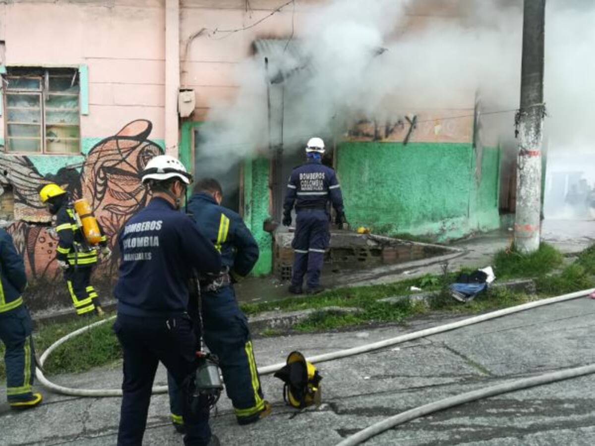 Presunta conexión fraudulenta de luz genero un incendio en Manizales