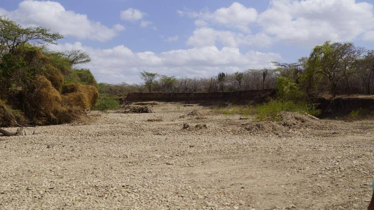 Recorrido de Caracol Radio por las zonas que aguantan sed. Fotos de Luis Enrique Rodríguez