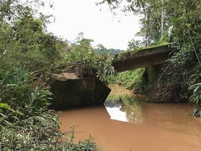 Habitantes de Icononzo incomunicados por daño de puente