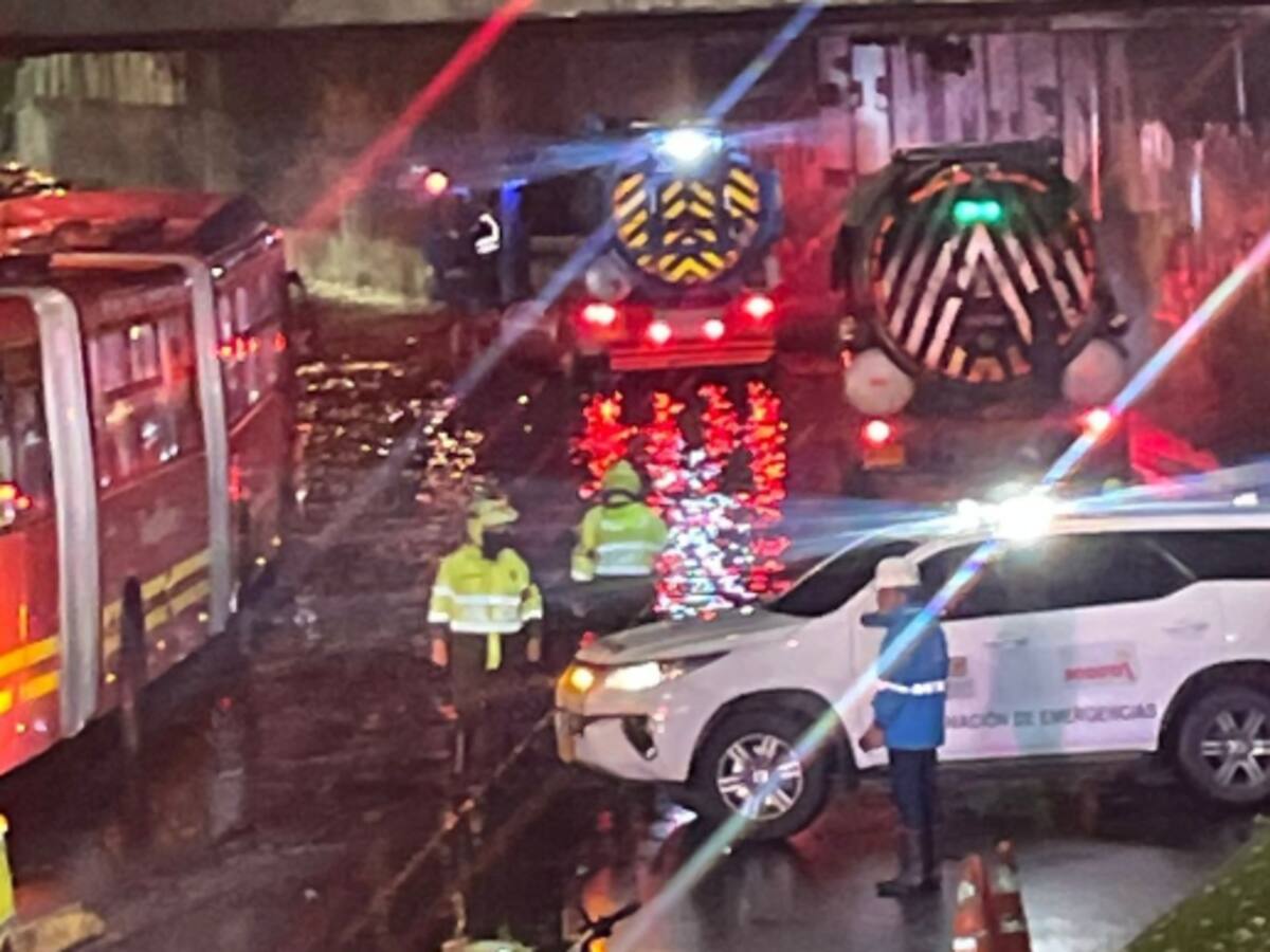 Movilidad HOY en Bogotá: Así opera Transmilenio tras inundaciones por fuerte lluvia
