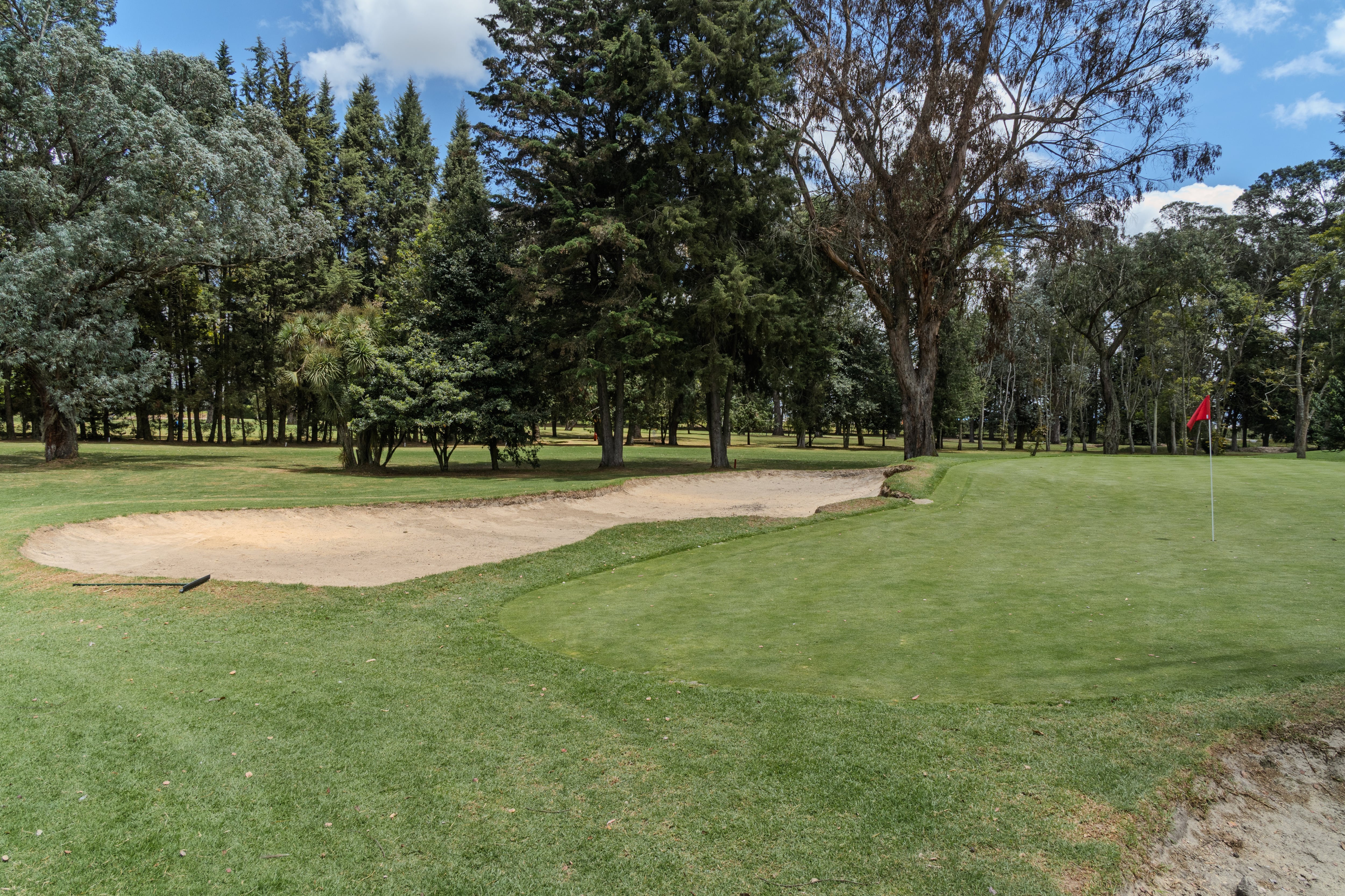 Reabren campo de golf del parque La Florida en Bogotá. Foto: IDRD.