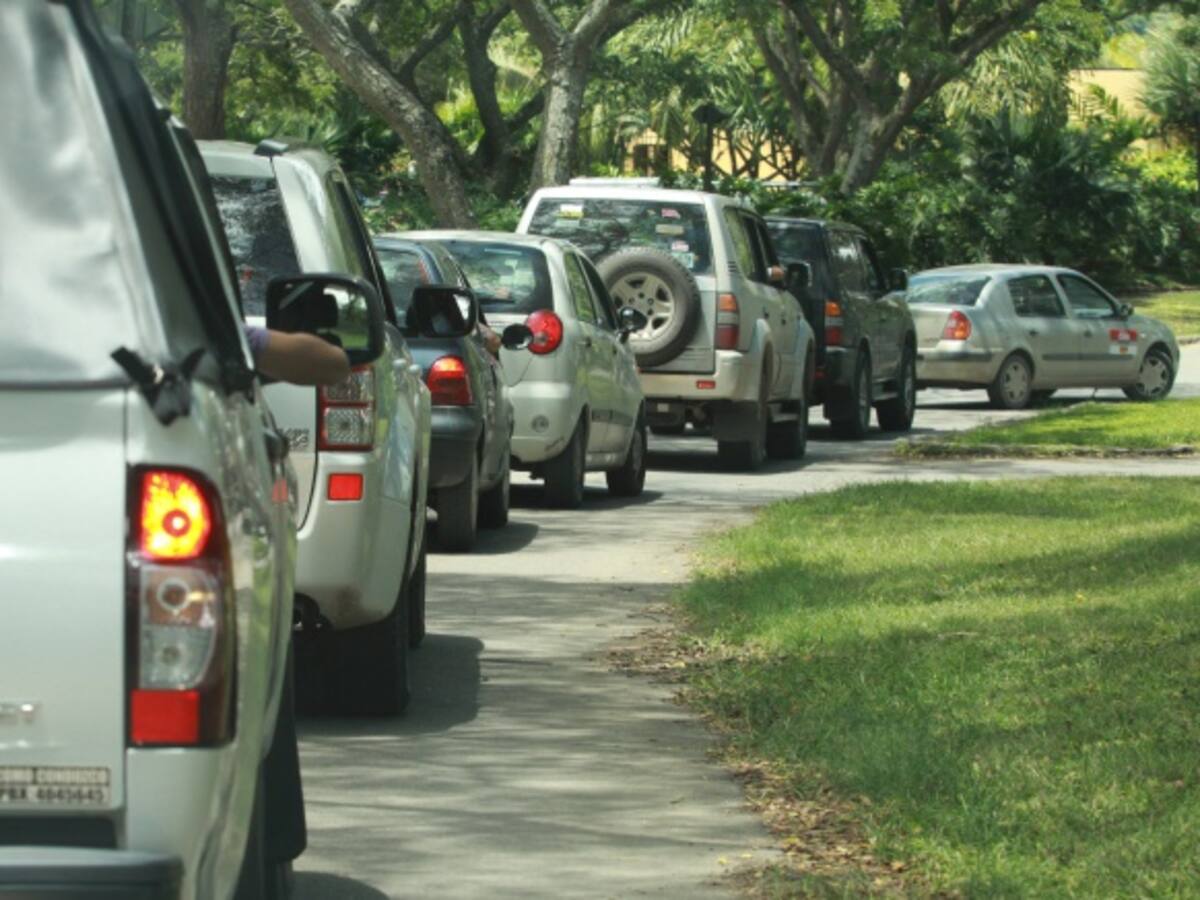 Cierre de la vía Mosquera, La Mesa, Anapoima por obras en carriles de adelantamiento