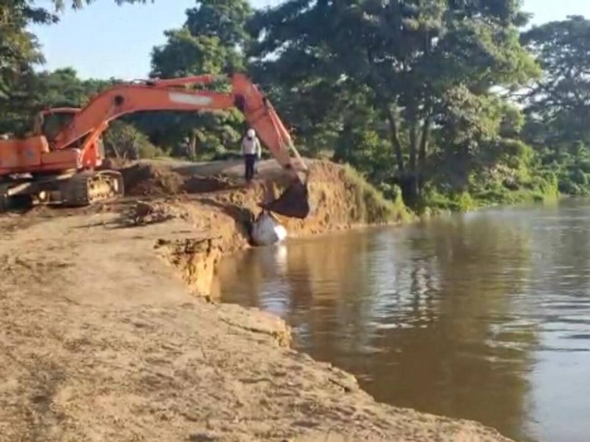 Amplían calamidad pública por erosión fluvial en vía de Salamina, Magdalena