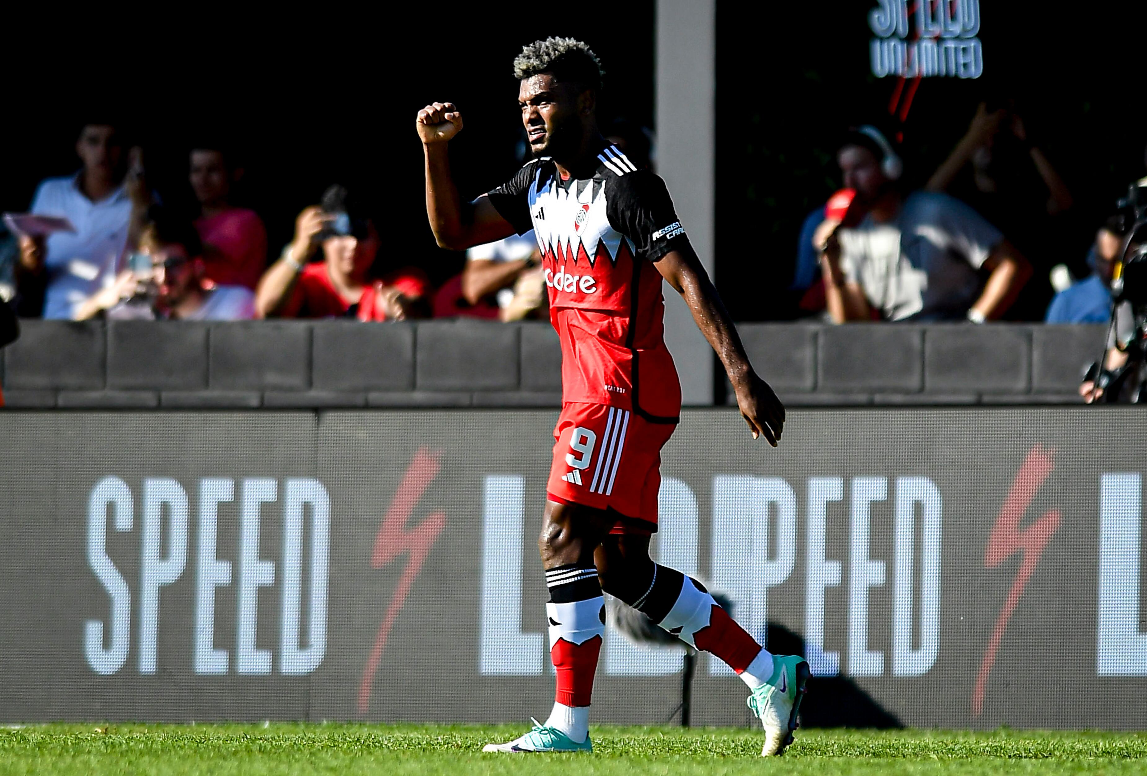 Miguel Ángel Borja no para de anotar con River Plate. (Photo by Marcelo Endelli/Getty Images)