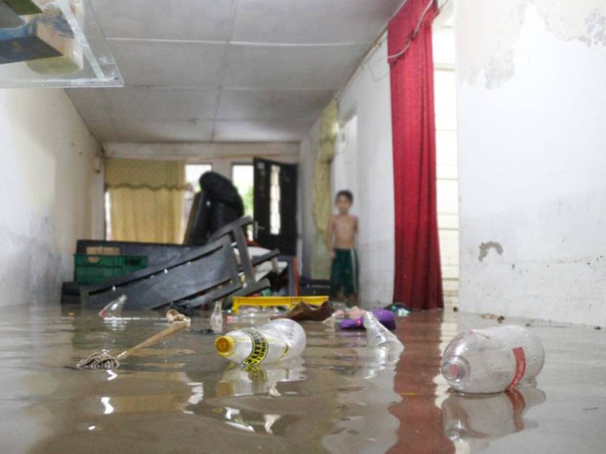 Dos desaparecidos y más de 1.000 viviendas afectadas por intensas lluvias