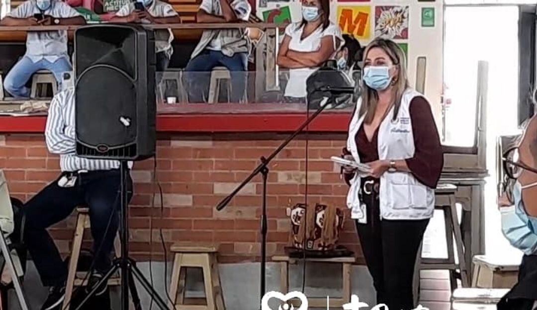 Personera de Ibagué, Francy Ardila. 