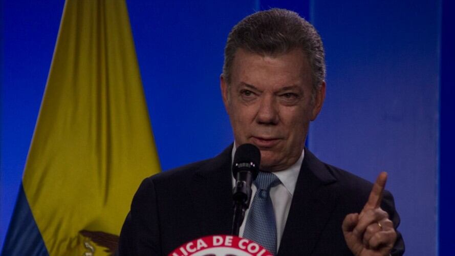 Juan Manuel Santos aseguró que Ecuador no continuó como sede de los diálogos entre el gobierno colombiano y la guerrilla del Eln debido a "problemas internos”. Foto: Getty Images