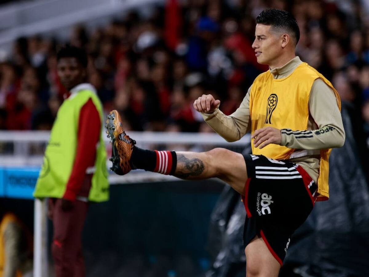 Técnico de São Paulo revela la verdadera razón de la ausencia de James Rodríguez