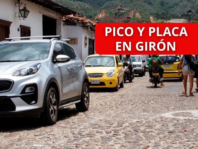 Pico y placa Girón/ Foto cortesía
