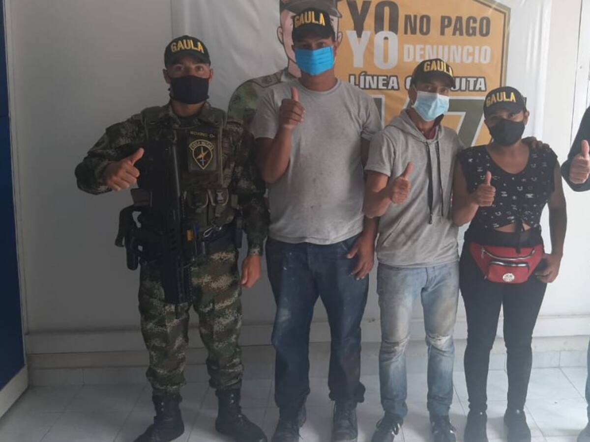 Liberan 3 comerciantes de Cali secuestrados en zona rural de Tuluá