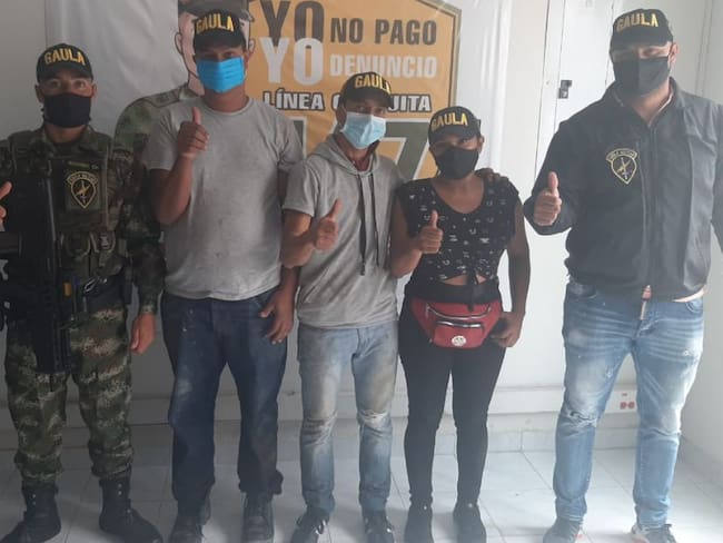 Liberan 3 comerciantes de Cali secuestrados en zona rural de Tuluá