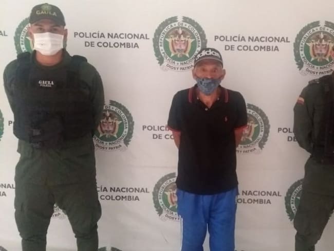 Fabio Ernesto León Ceballos capturado por extorsionar a su mamá