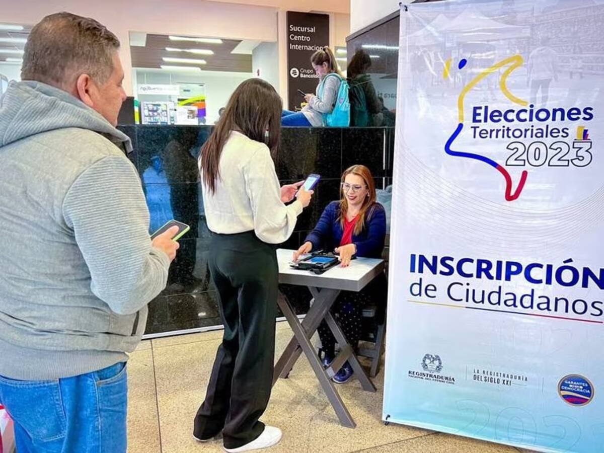 Más de 53 mil personas inscribieron su cédula en Caldas para las elecciones de octubre