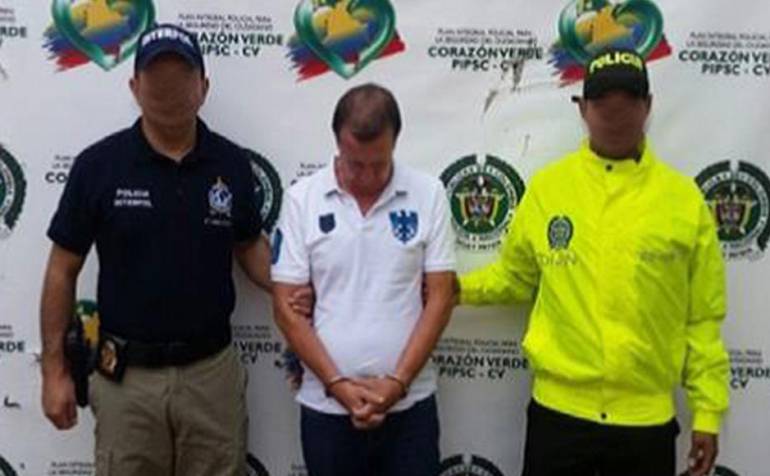 John Jairo Hincapié Ramírez capturado por la Interpol